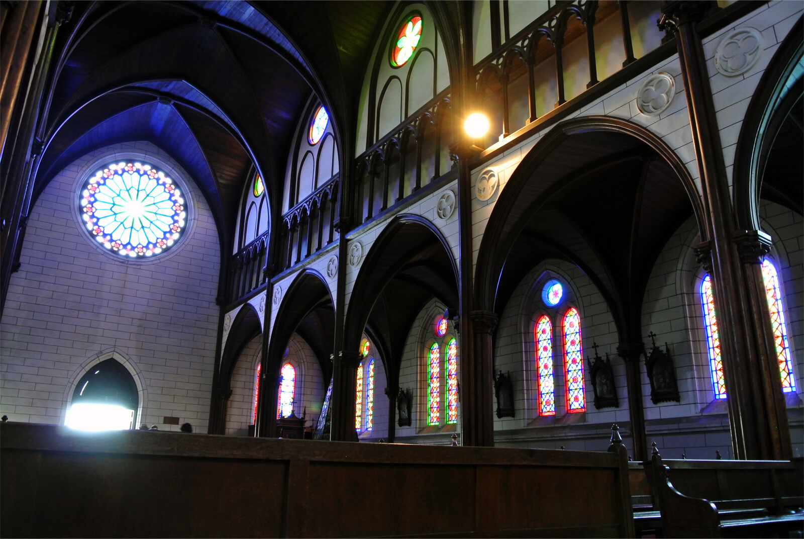 聖ザビエル天主堂のステンドグラス